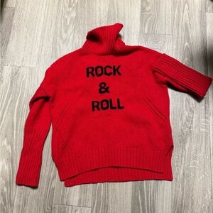Zadig & Voltaire Red 100% merino wool Turtleneck Sweatersize small